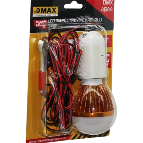 DMAX SEYYAR AKÜ LED LAMBA  4 mt 12v / 5w DMX4644
